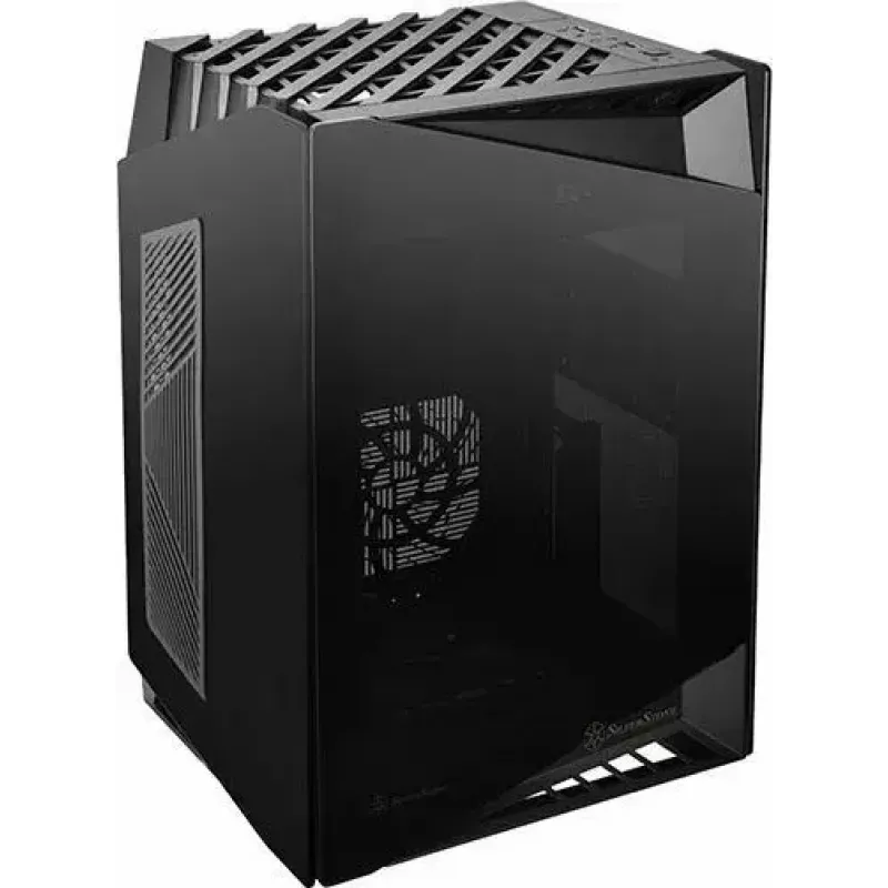 Computer-Gehäuse SilverStone SST-LD03B-AF Mini-ITX Schwarz