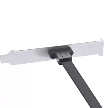 InLine PCI-Slotblende, USB-C auf USB 3.2 Frontpanel Key-A intern, 0,3 m