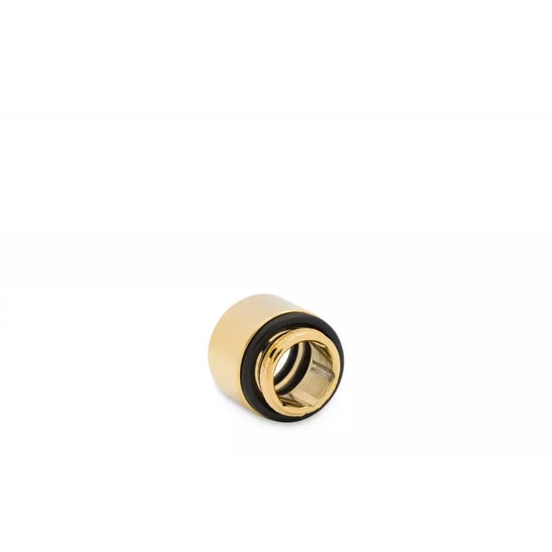 Anschlussstück für PC-Wasserkühlung EK Water Blocks — Messing Gold 10 mm Höhe 16,5 mm Durchmesser