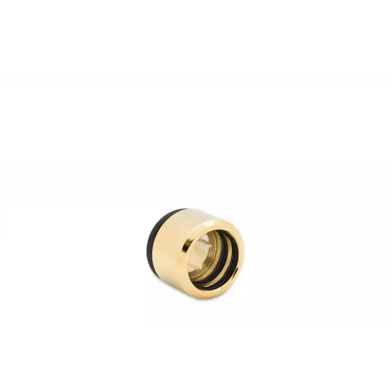 Anschlussstück für PC-Wasserkühlung EK Water Blocks — Messing Gold 10 mm Höhe 16,5 mm Durchmesser