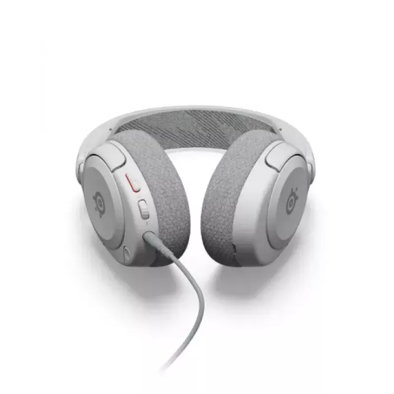 Headset STEELSERIES Arctis Nova 1 kabelgebunden 3,5 mm, binaural, weiß, 1,2 m Kabel, abnehmbar, Bügelmikrofon