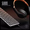 Axagon HMC-KB-US, USB 5Gbps Hub mit Tastatur, HDMI 4K/60Hz, 3x USB-A, SD/mSD, Audio, PD 100, US-Layout