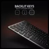 Axagon HMC-KB-US, USB 5Gbps Hub mit Tastatur, HDMI 4K/60Hz, 3x USB-A, SD/mSD, Audio, PD 100, US-Layout