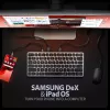 Axagon HMC-KB-US, USB 5Gbps Hub mit Tastatur, HDMI 4K/60Hz, 3x USB-A, SD/mSD, Audio, PD 100, US-Layout