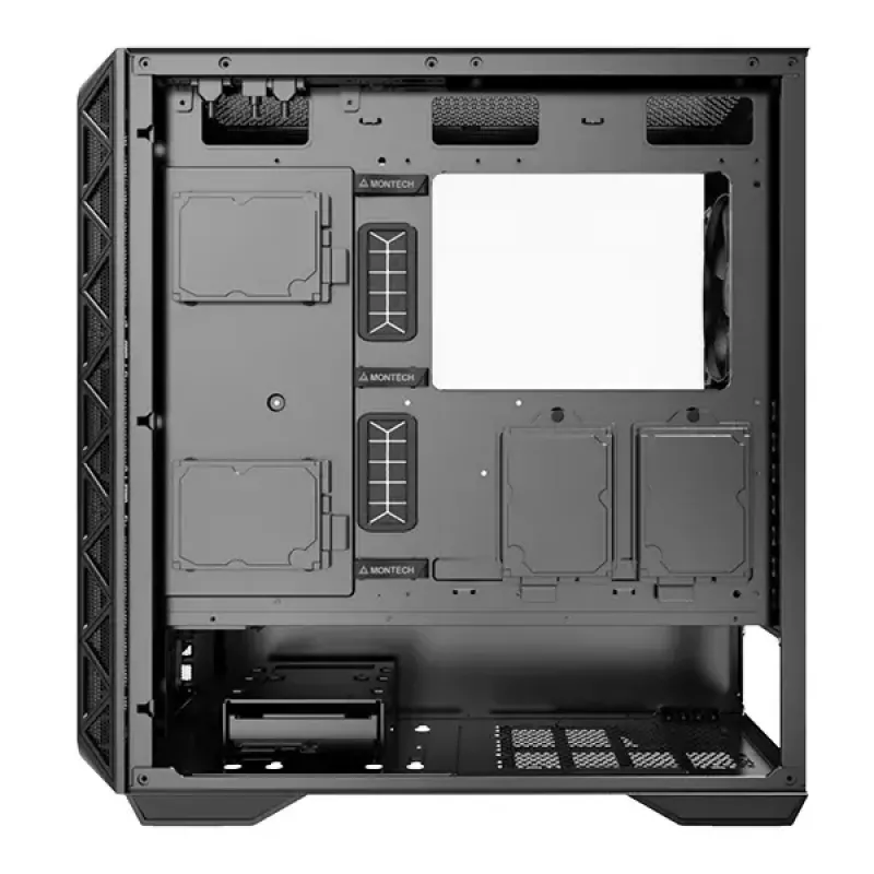 PC-Gehäuse Montech AIR 903 BASE Midi Tower Schwarz