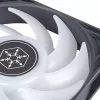 Lüfter Silverstone VISTA 120 ARGB 12 cm schwarz 2000 RPM FDB