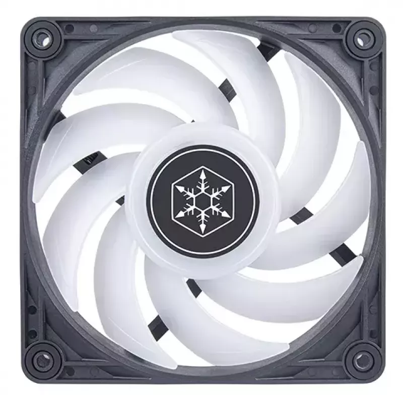 Lüfter Silverstone VISTA 120 ARGB 12 cm schwarz 2000 RPM FDB
