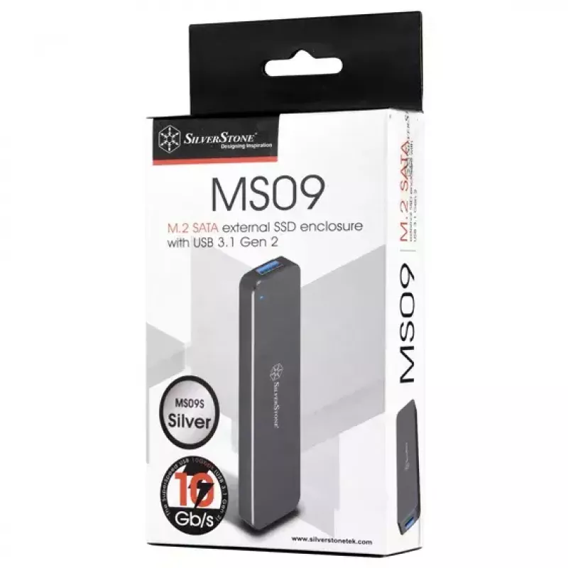 SSD-Gehäuse Silverstone MS09