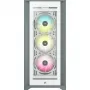 CORSAIR iCUE 5000X RGB - Tempered Glass Mid-Tower ATX PC Smart Case - Weiß
