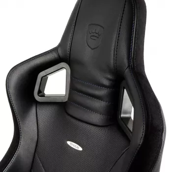 PC-Gaming-Stuhl noblechairs EPIC gepolsterte Sitzfläche Schwarz 120 kg