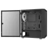 AeroCool Graphite v3 (Graphite-G-BK-v3) ACCM-PB24133.11 Midi-Tower-Gehäuse, ATX/MicroATX/Mini-ITX, Seitenteil aus gehärtetem Glas, ohne Netzteil, schwarz