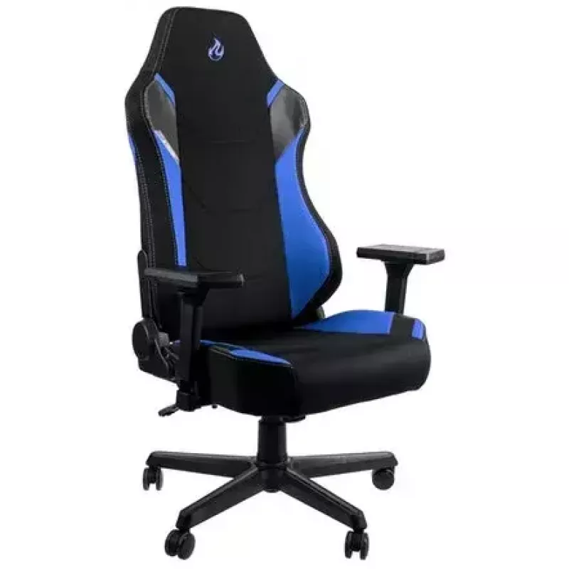 PC-Gaming-Stuhl Nitro Concepts X1000 gepolsterter Sitz Schwarz Blau 135 kg