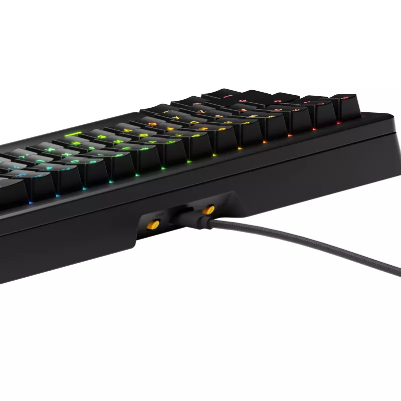 Mechanische Gaming-Tastatur GLORIOUS GMMK 3 65% Kabelgebunden USB, QWERTY US, RGB, Schwarz