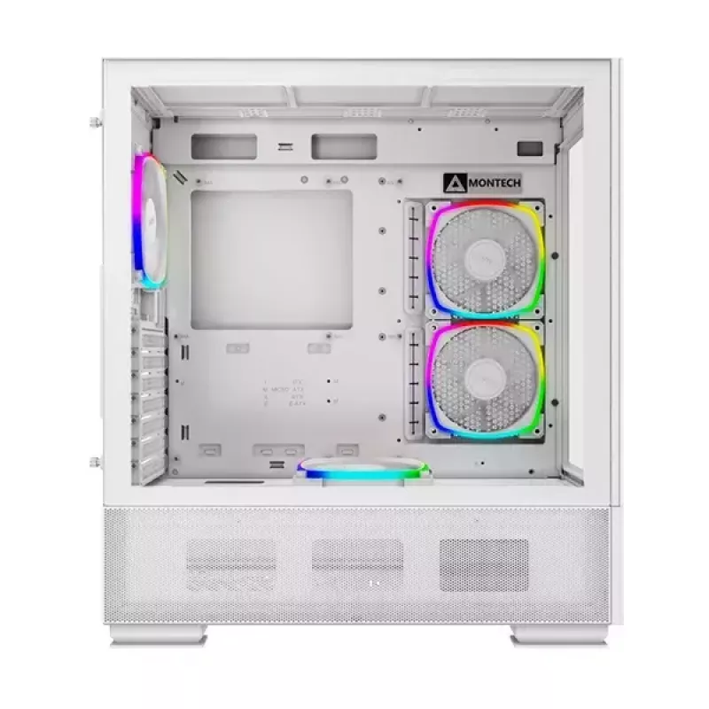PC-Gehäuse Montech SKY TWO Midi Tower Weiß