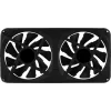 Aerocool ASTRO24 Dual Fan PC 12cm ARGB LED Antivibration Support Schwarz