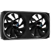 Aerocool ASTRO24 Dual Fan PC 12cm ARGB LED Antivibration Support Schwarz