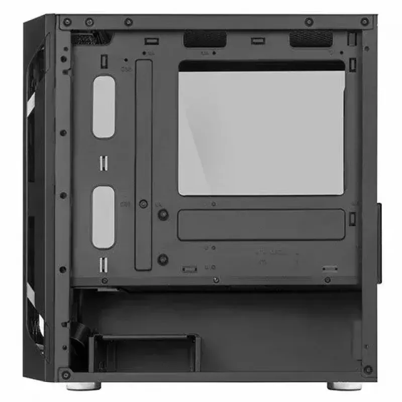 Silverstone FARA H1M Micro Tower PC-Gehäuse Schwarz