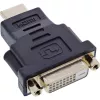InLine HDMI zu DVI Adapter Stecker / 24+1 Buchse vergoldet, 4K2K
