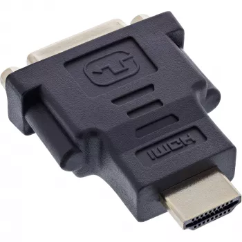 InLine HDMI zu DVI Adapter Stecker / 24+1 Buchse vergoldet, 4K2K