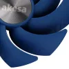 Lüfter Akasa ALUCIA SC Prozessorlüfter 14 cm Schwarz Blau Hydrodynamisches Gleitlager