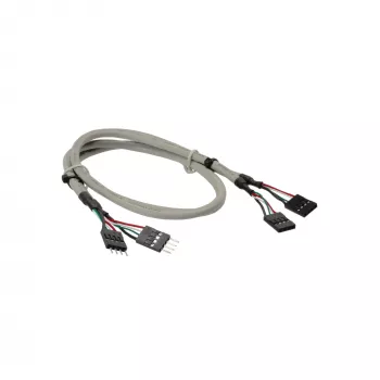 InLine USB 2.0 Verlängerung Intern 2x 4 Pin Stiftleiste / Stiftbuchse, 0,60m