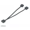 Addressable RGB LED-Splitterkabel Akasa AK-CBLD08-12BK