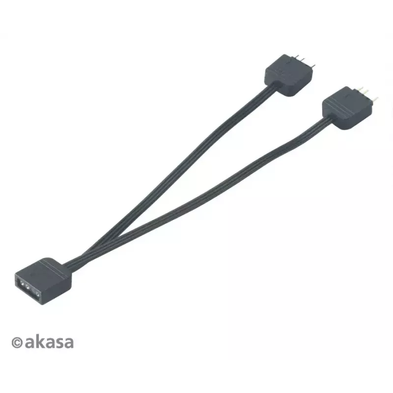 Addressable RGB LED-Splitterkabel Akasa AK-CBLD08-12BK