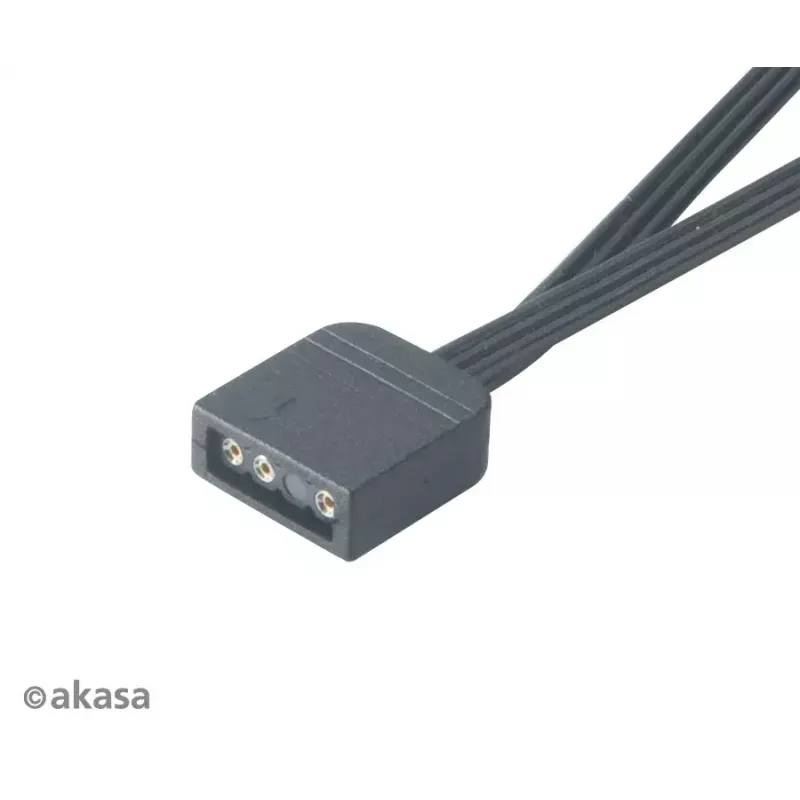 Addressable RGB LED-Splitterkabel Akasa AK-CBLD08-12BK