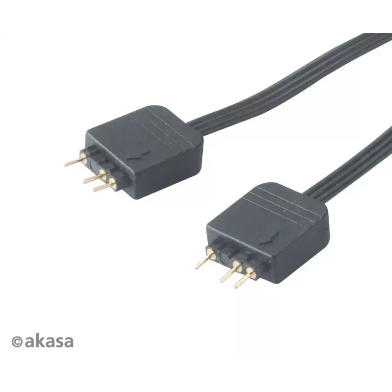 Addressable RGB LED-Splitterkabel Akasa AK-CBLD08-12BK
