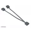 Addressable RGB LED-Splitterkabel Akasa AK-CBLD08-12BK
