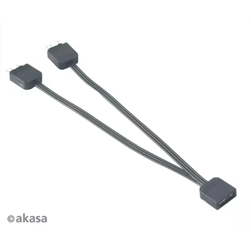 Addressable RGB LED-Splitterkabel Akasa AK-CBLD08-12BK