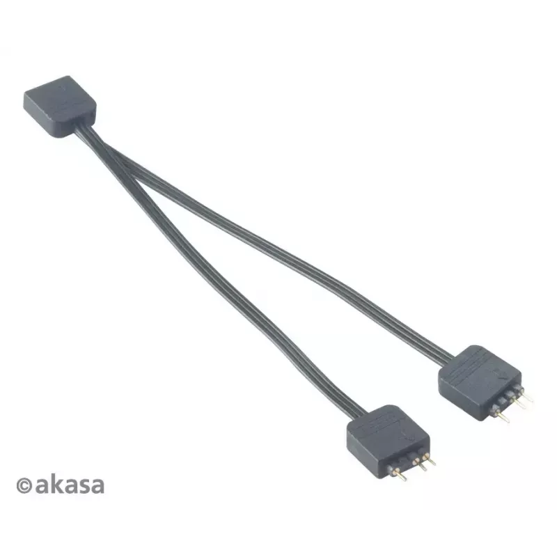 Addressable RGB LED-Splitterkabel Akasa AK-CBLD08-12BK