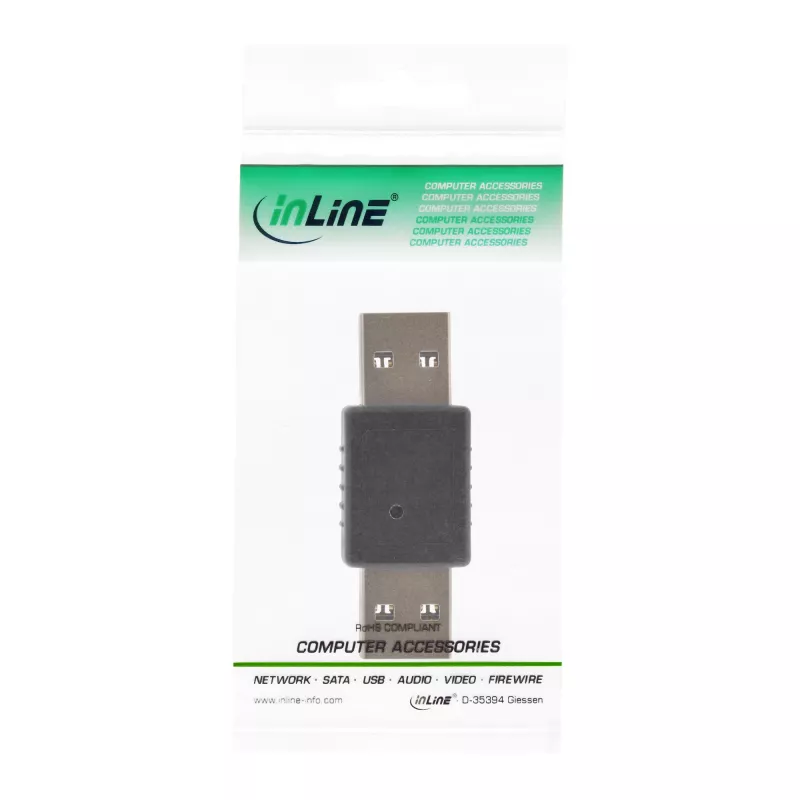 USB 3.0 Adapter Typ A Stecker / Typ A Stecker InLine 35300T