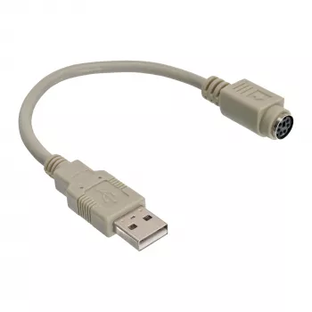 USB-Adapterkabel USB Typ A Stecker / PS/2 Buchse InLine 33102