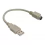 USB-Adapterkabel USB Typ A Stecker / PS/2 Buchse InLine 33102