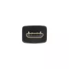 InLine Micro USB 2.0 Flachkabel USB A / Micro-B, schwarz / gold, 3m
