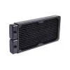 Alphacool 14376 Heizkörper Messing Kupfer Stahl Schwarz 124 mm 271,5 mm 30 mm