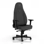 Gaming-Stuhl noblechairs Icon — Gepolsterter Sitz und Rückenlehne, Anthrazit, 150 kg Tragfähigkeit