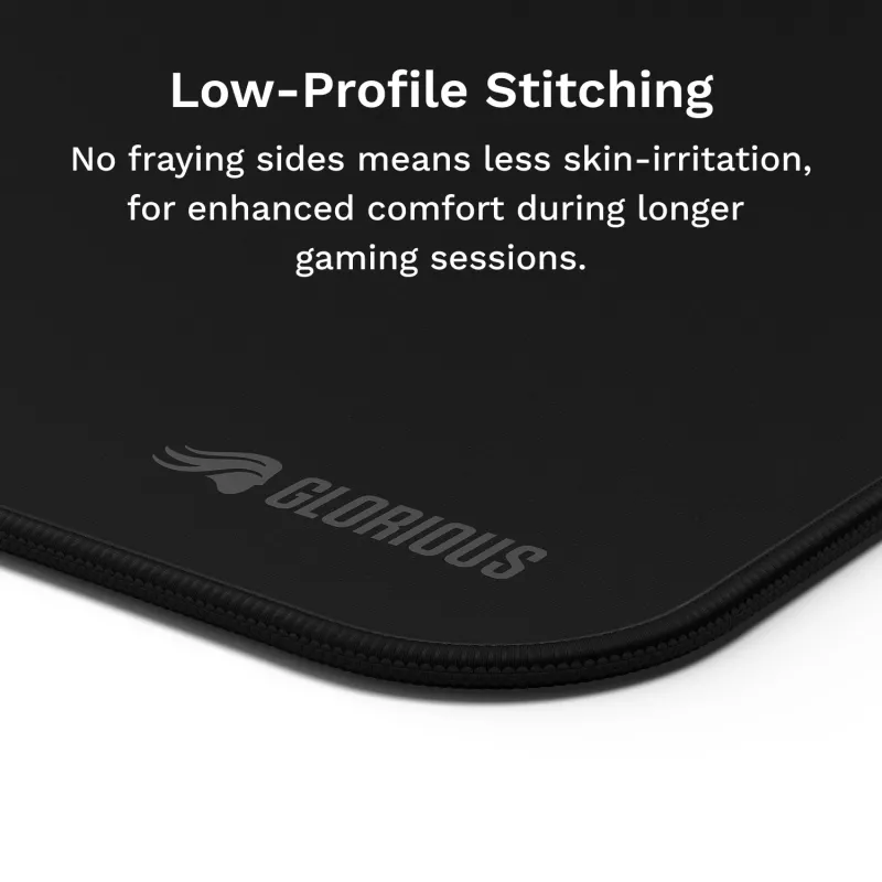 Mauspad Glorious Gaming Glorious Maus Pad 2 3XL - Gestickt - Schwarz
