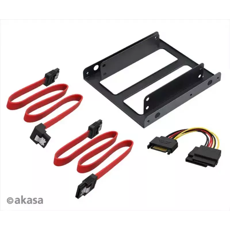 2,5-Zoll SSD- & HDD-Adapter Akasa AK-HDA-11 mit SATA-Kabel für 2,5-Zoll-Laufwerke