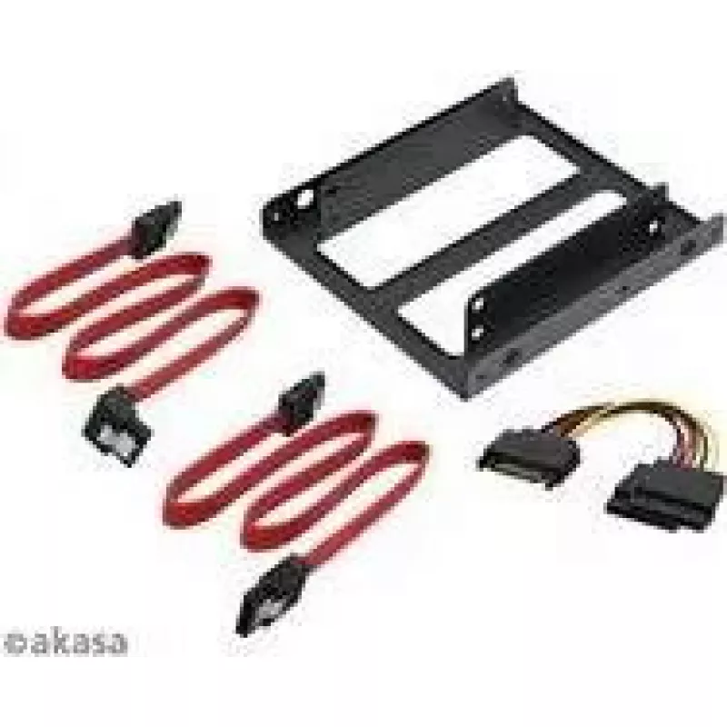 2,5-Zoll SSD- & HDD-Adapter Akasa AK-HDA-11 mit SATA-Kabel für 2,5-Zoll-Laufwerke