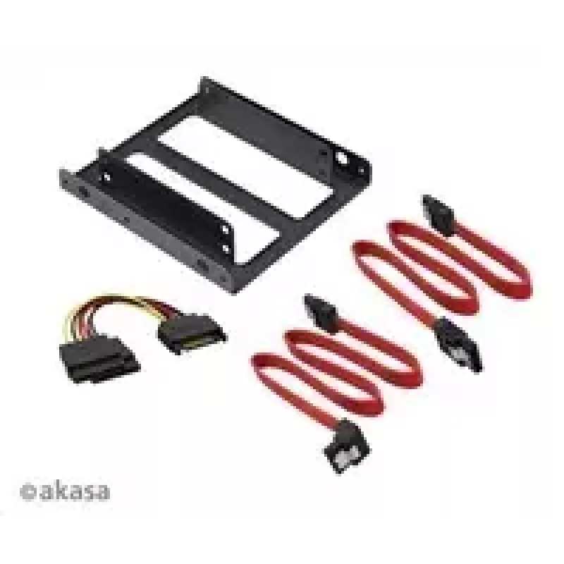 2,5-Zoll SSD- & HDD-Adapter Akasa AK-HDA-11 mit SATA-Kabel für 2,5-Zoll-Laufwerke