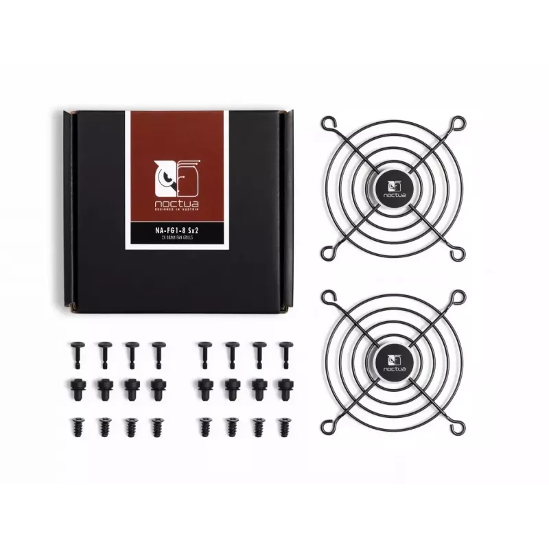Lüftergitter Noctua NA-FG1-8 SX2 Stahl 8 cm 71,5x71,5 mm