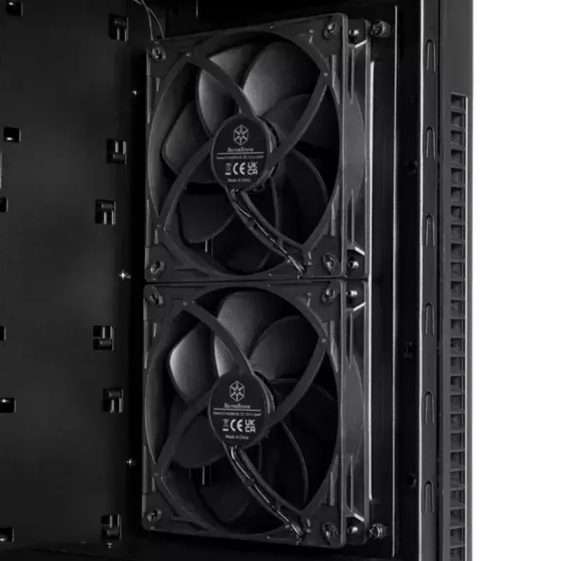 PC-Gehäuse Silverstone SST-KL07B-E Tower Schwarz