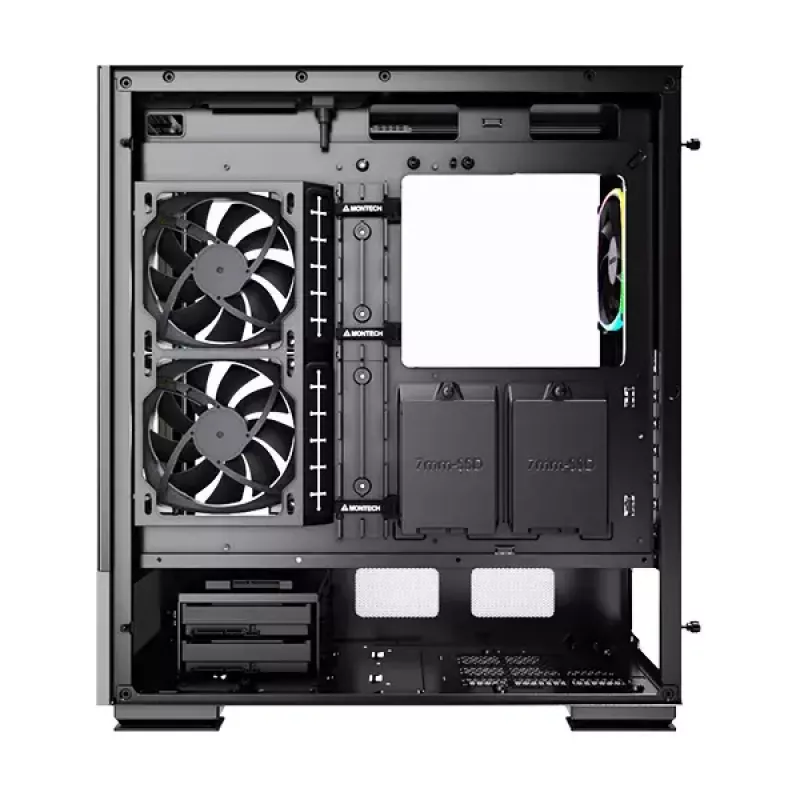PC-Gehäuse Montech SKY TWO Midi Tower Schwarz