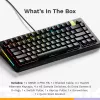 Mechanische Gaming-Tastatur GLORIOUS GMMK 3 PRO HE 75%, Kabelgebunden, USB, QWERTY, RGB, Schwarz