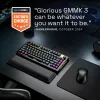 Mechanische Gaming-Tastatur GLORIOUS GMMK 3 PRO HE 75%, Kabelgebunden, USB, QWERTY, RGB, Schwarz