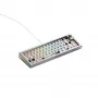 Mechanische Tastatur GLORIOUS GMMK 3 PRO 65% Barebones kabelgebunden Silber — 65% USB RGB, 2 m Kabel