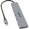 InLine USB 3.2 Gen.2 Hub (10 Gb/s), 4 Port USB-C, OTG, Aluminiumgehäuse
