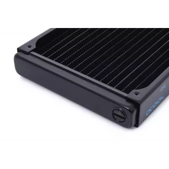 Radiator Alphacool 14470 Messing Kupfer Stahl Schwarz 144 mm x 173,5 mm x 30 mm